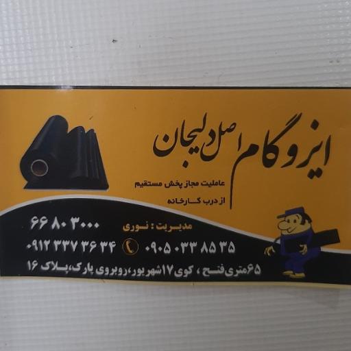 عکس ایزوگام‌ اصل‌ دلیجان