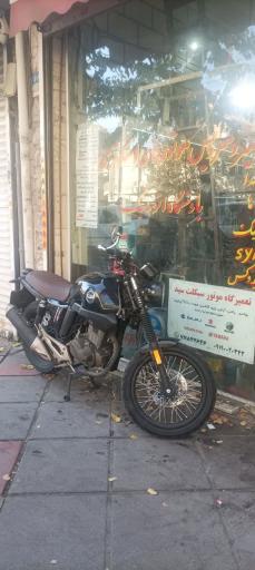 عکس تعمیرگاه موتور سیکلت سید