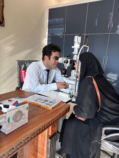 عکس کلینیک چشم پزشکی ارک