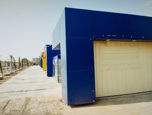 عکس بازار فلافل شاهین شهر