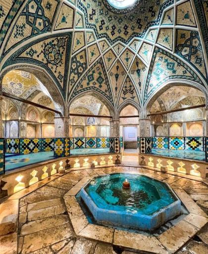 عکس حمام تاریخی سلطان امیر احمد