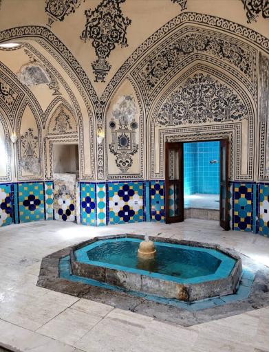 عکس حمام تاریخی سلطان امیر احمد