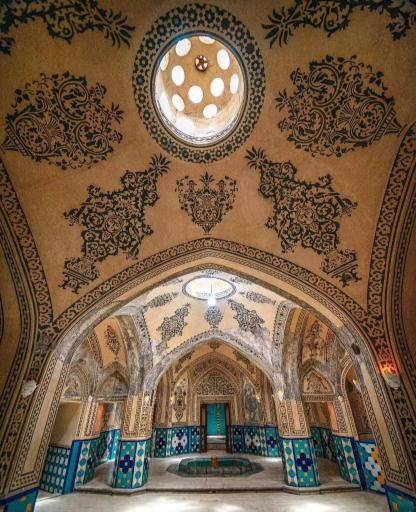 عکس حمام تاریخی سلطان امیر احمد