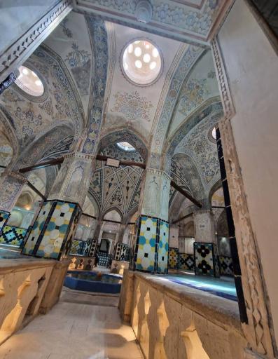 عکس حمام تاریخی سلطان امیر احمد