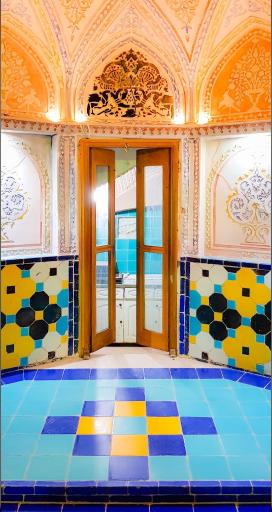 عکس حمام تاریخی سلطان امیر احمد