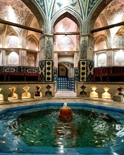 عکس حمام تاریخی سلطان امیر احمد