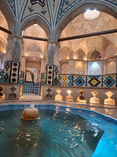 عکس حمام تاریخی سلطان امیر احمد