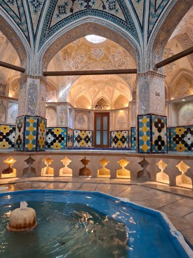 عکس حمام تاریخی سلطان امیر احمد