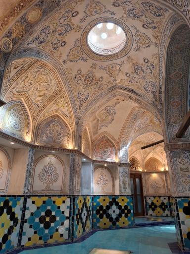 عکس حمام تاریخی سلطان امیر احمد