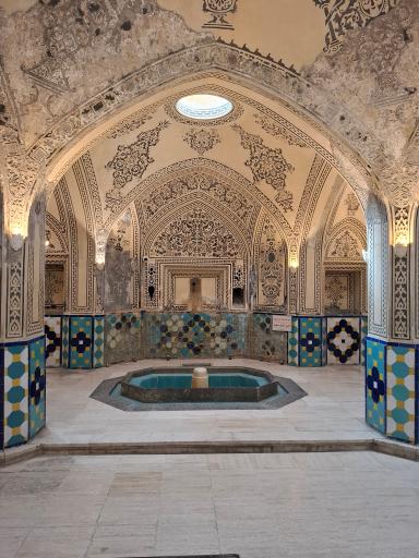 عکس حمام تاریخی سلطان امیر احمد