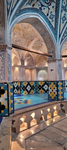 عکس حمام تاریخی سلطان امیر احمد