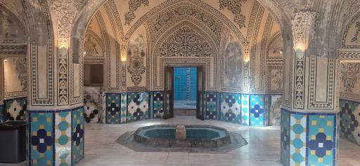 عکس حمام تاریخی سلطان امیر احمد