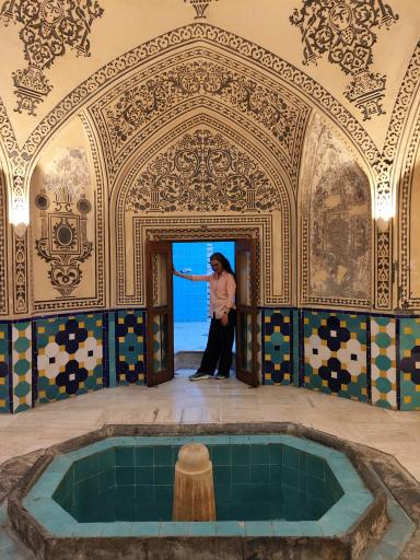 عکس حمام تاریخی سلطان امیر احمد