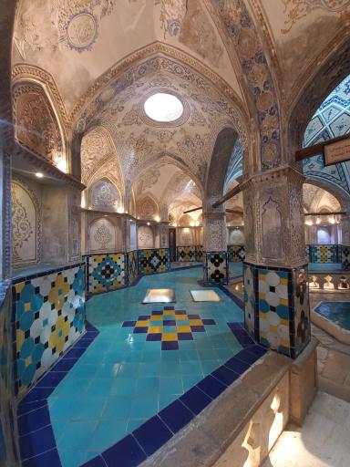 عکس حمام تاریخی سلطان امیر احمد