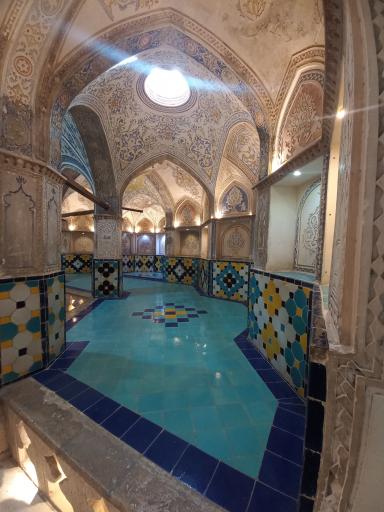 عکس حمام تاریخی سلطان امیر احمد