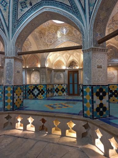 عکس حمام تاریخی سلطان امیر احمد