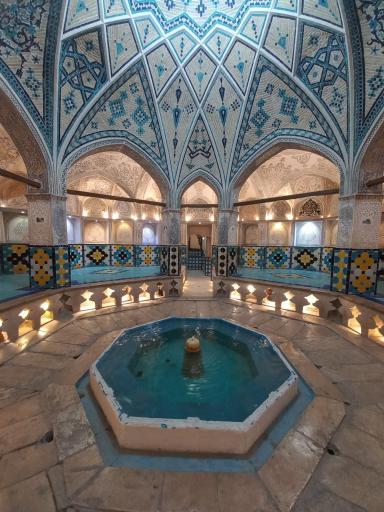 عکس حمام تاریخی سلطان امیر احمد