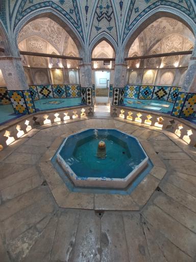عکس حمام تاریخی سلطان امیر احمد
