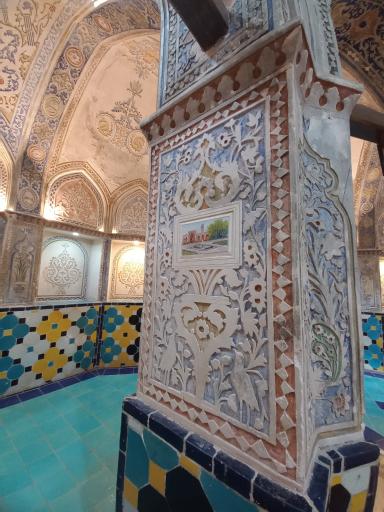 عکس حمام تاریخی سلطان امیر احمد