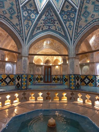 عکس حمام تاریخی سلطان امیر احمد