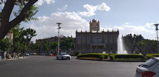 عکس برج ساعت دانشگاه تبریز