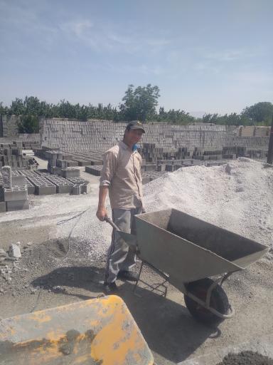 عکس کارگاه بلوک زنی نیک