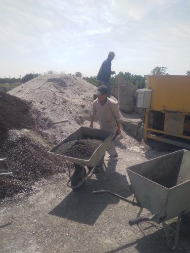 عکس کارگاه بلوک زنی نیک