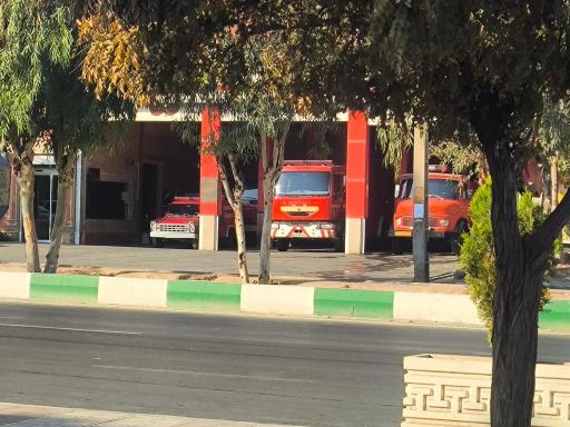 عکس آتش نشانی خلیج فارس