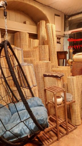 عکس حصیر فروشی قائم