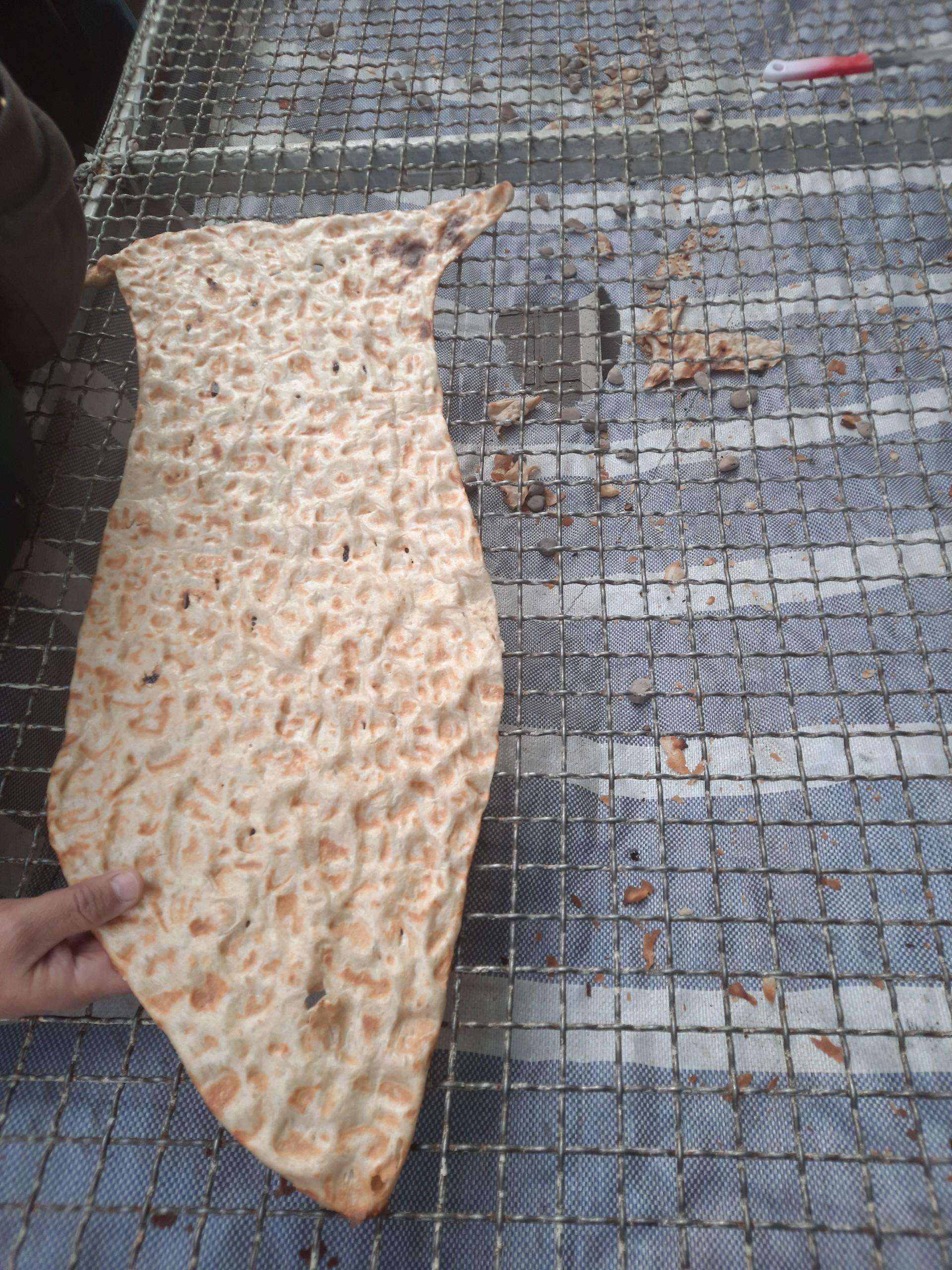 عکس نان سنگکی سنتی