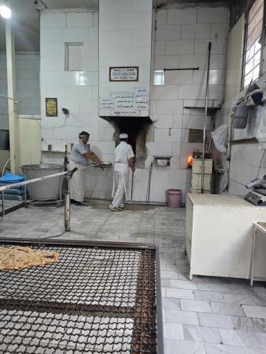 عکس نانوایی سنگکی