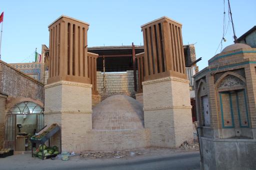 آب انبار محله تاریخی حسن آباد مشیر یزد