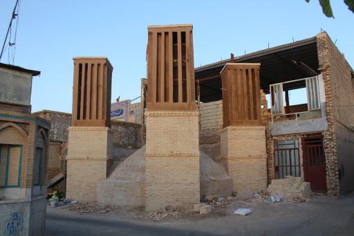 عکس آب انبار محله تاریخی حسن آباد مشیر یزد