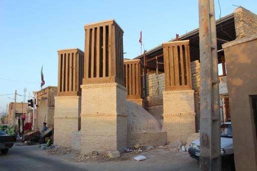 عکس آب انبار محله تاریخی حسن آباد مشیر یزد