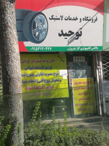 عکس لاستیک توحید 