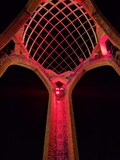 عکس یادمان شهدای گمنام شهرستان قرچک