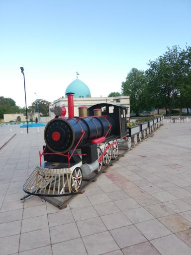 عکس ایستگاه راه آهن بین المللی زنجان