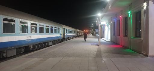 عکس ایستگاه راه آهن بین المللی زنجان