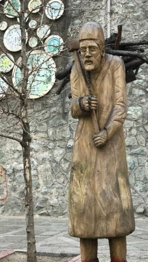 عکس ورودی پارک ساعی از خیابان  وزرا