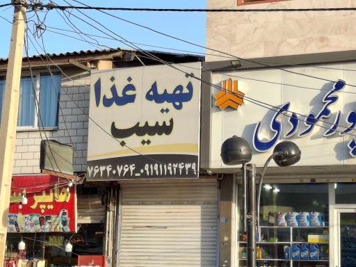 عکس تهیه غذا سیب