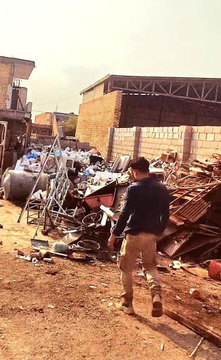 عکس انبار ضایعات سجاد