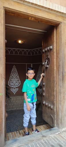 عکس اقامتگاه سنتی مهینستان راهب کاشان