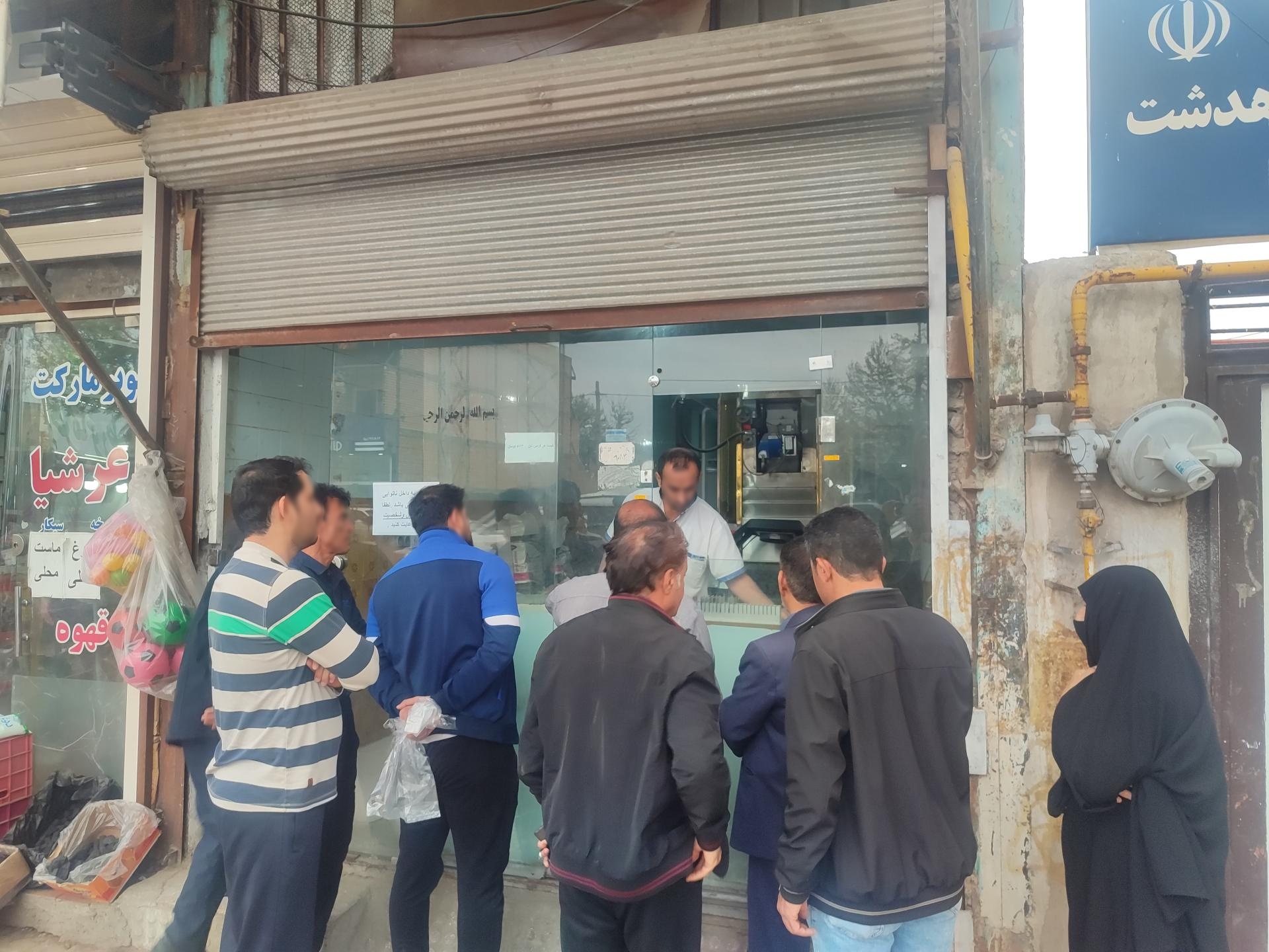 عکس نانوایی لواش