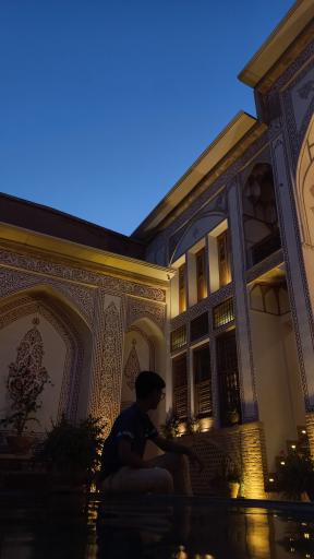 عکس اقامتگاه سنتی مهینستان راهب کاشان