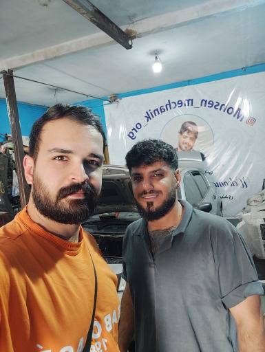 عکس مکانیکی محسن روزبهانی