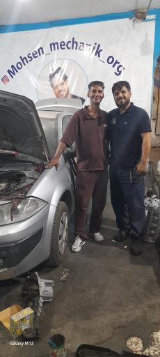 عکس مکانیکی محسن روزبهانی