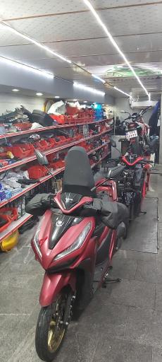 عکس تعمیرگاه موتور سیکلت مصطفی