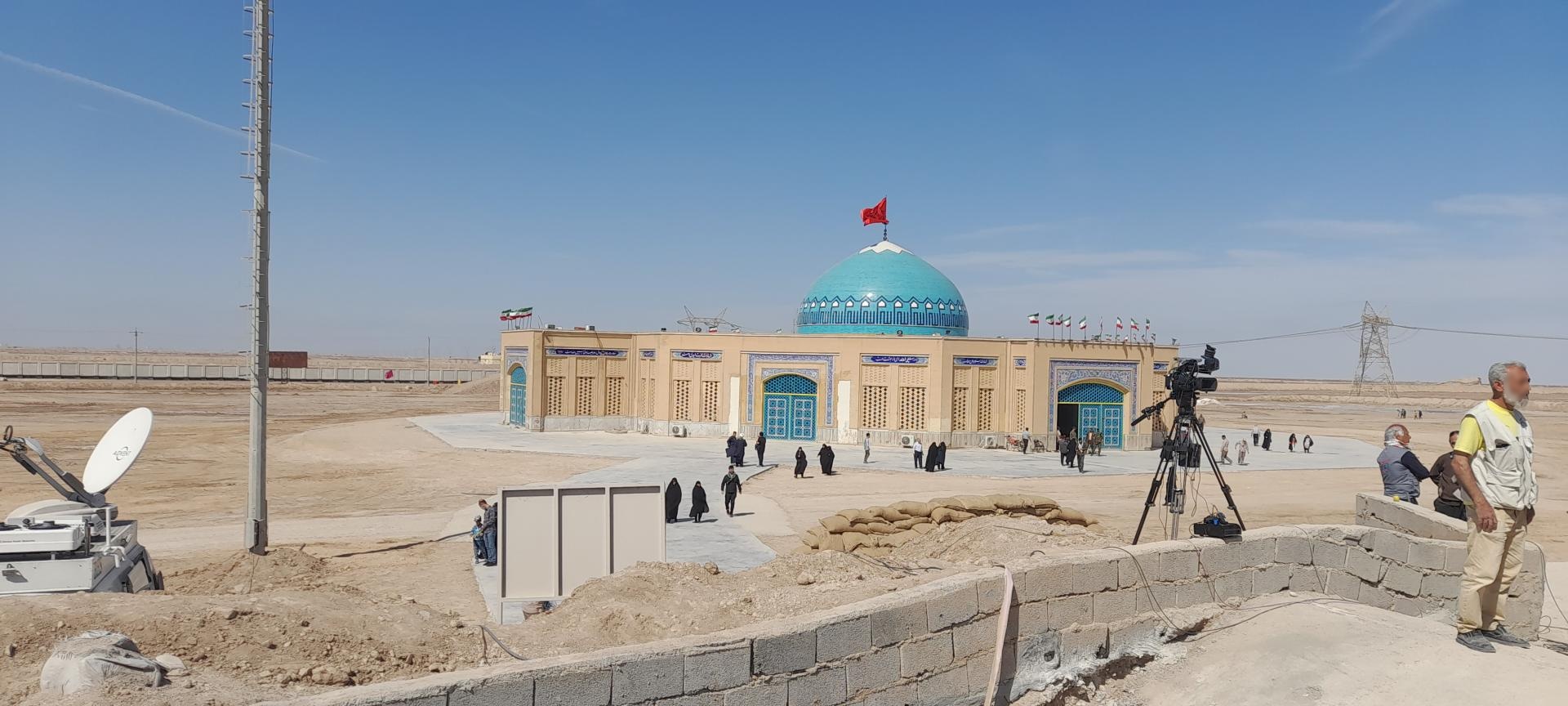 عکس مسجد یادمان شهدا شلمچه