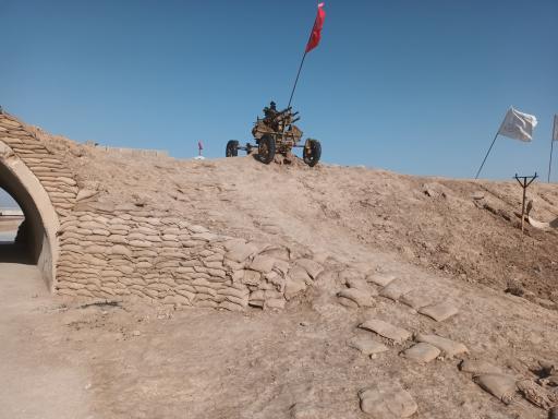 عکس مسجد یادمان شهدا شلمچه