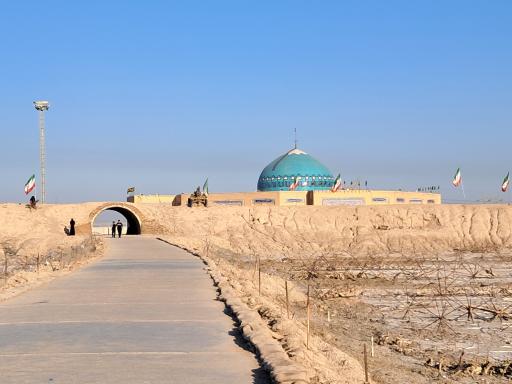 عکس مسجد یادمان شهدا شلمچه